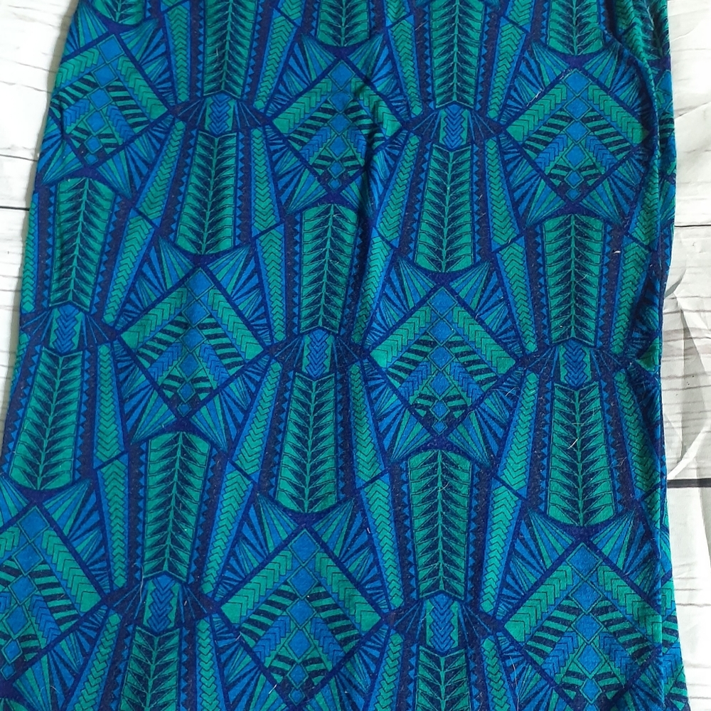 Print pencil skirt